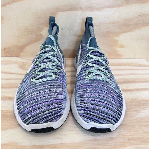 Nike - Free Train Force Flyknit - Running Shoes - Gray - Men's - 8 - 833275-300 - Picture 2 of 9